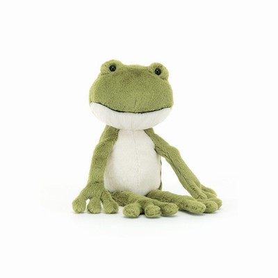 Jellycat Finnegan Frog Australia | 592368SFD